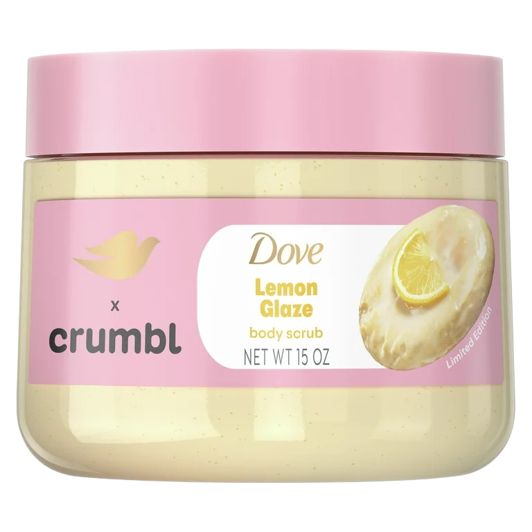 Dove x Crumbl Body Scrub Lemon Glaze