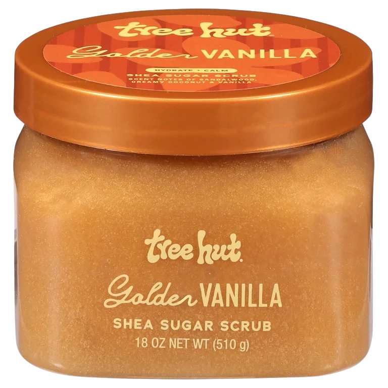 TreeHut Shea Sugar Scrub Golden Vanilla