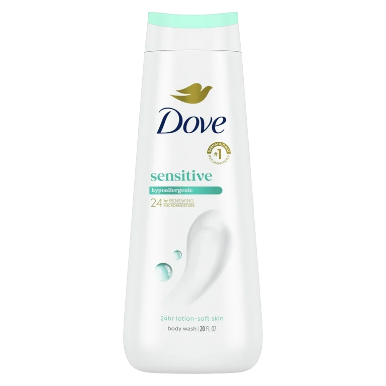Dove Body Wash Sensitive Hypoallergenic