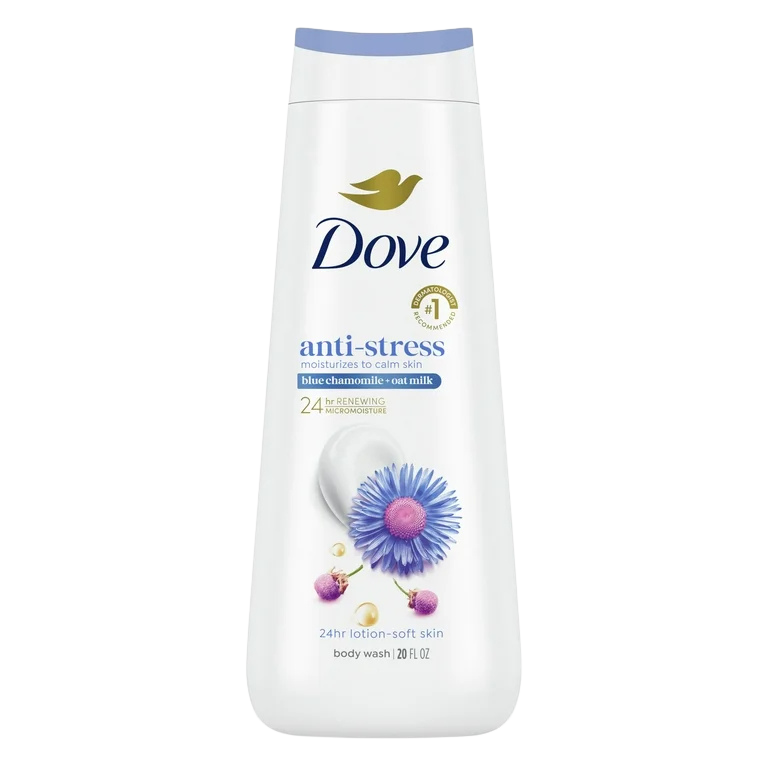 Dove Body Wash AntiStress Blue Chamomile & Oat Milk