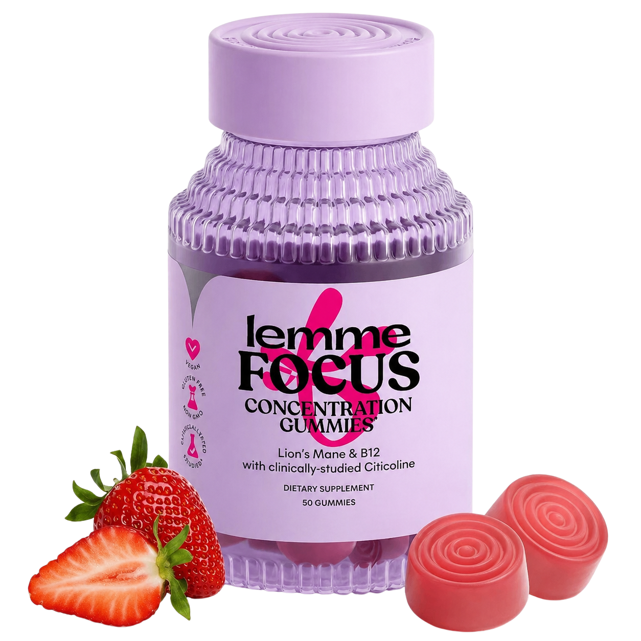 Lemme FOCUS Concentration Gummies