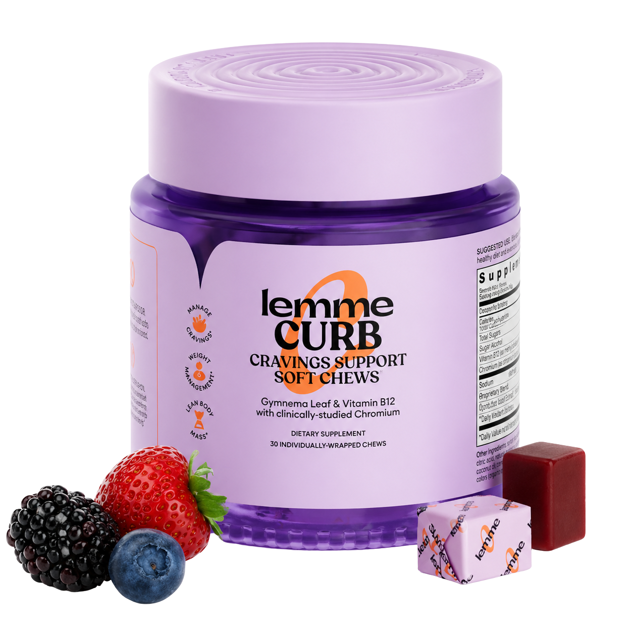 Lemme CURB Cravings Support Soft Chews