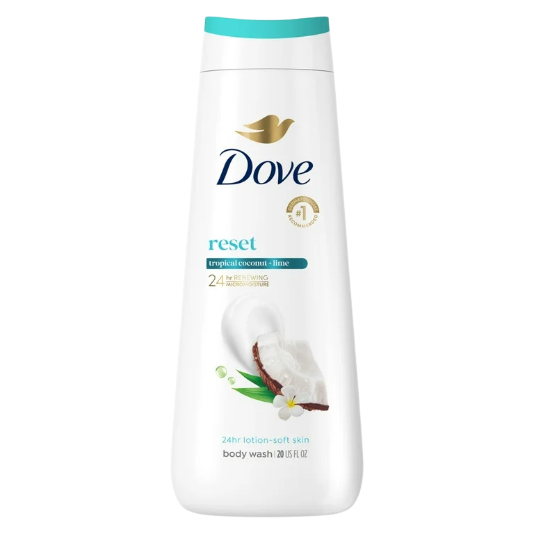Dove Body Wash Reset Tropical Coconut & Lime