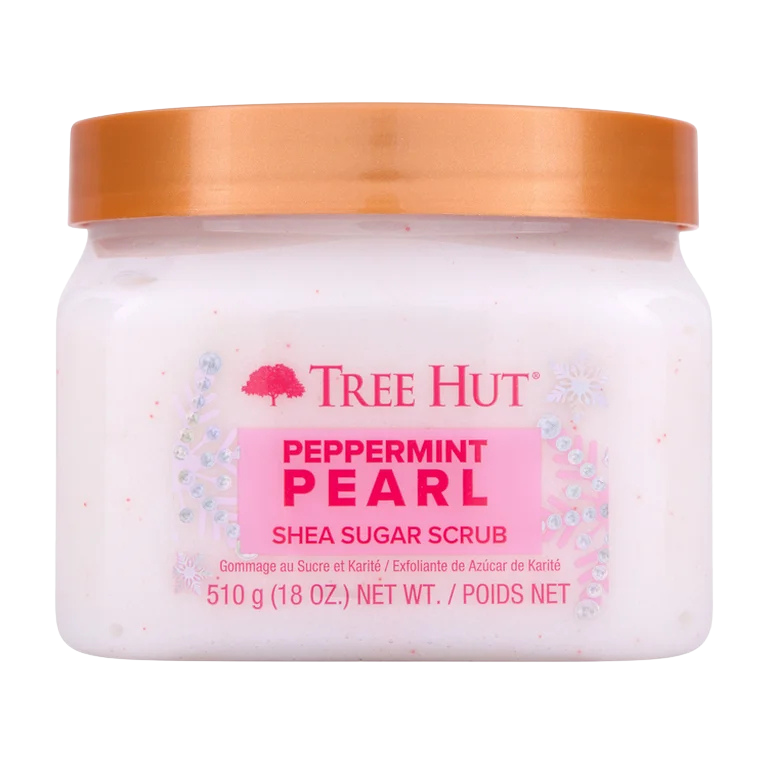 TreeHut Shea Sugar Scrub Peppermint Pearl
