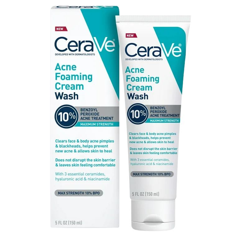 CeraVe Acne Foaming Cream Wash