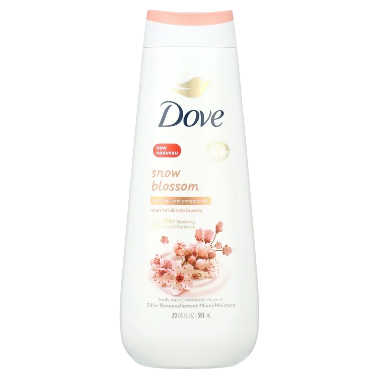 Dove Body Wash Snow Blossom