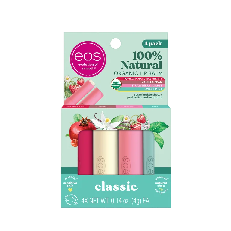 EOS Organic Lip Balm Trio Classic