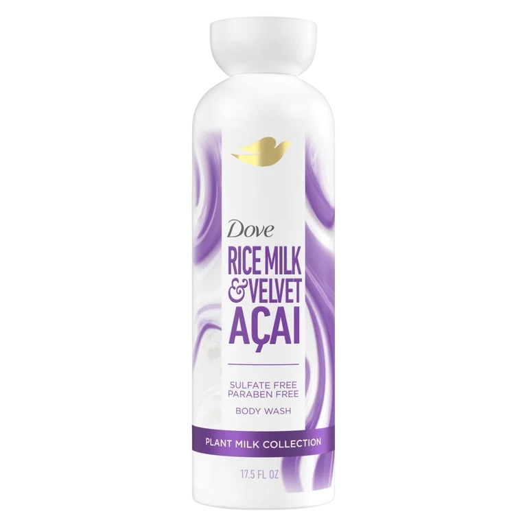 Dove Body Wash Rice Milk & Açai