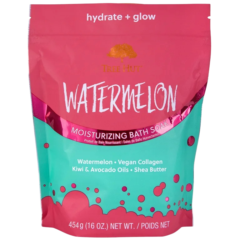 TreeHut Moisturising Bath Soak Watermelon